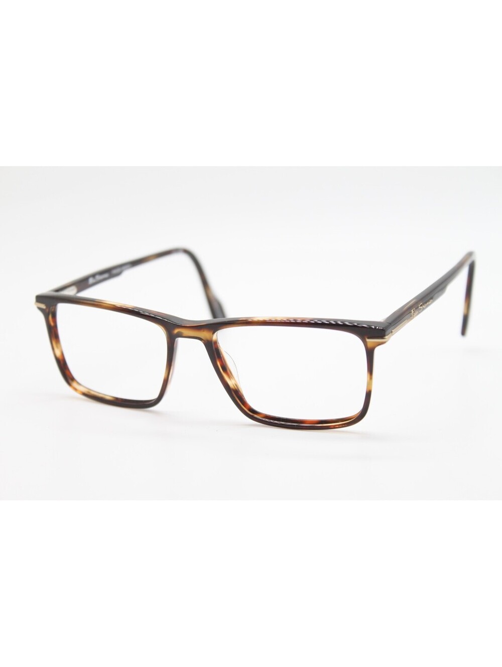 NEW BEN SHERMAN HIGH C02 TORTOISE AUTHENTIC EYEGLASSES 53-16